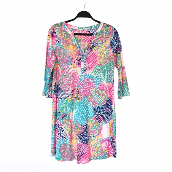 Lilly Pulitzer Dresses & Skirts - Lilly Pulitzer Ali Roar of the Sea Shift Dress SM